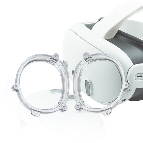 For Meta Quest 3 VR Magnetic Eyeglasses Frame, Spec: L&R Frame Transparent - HoMEdemic™ 