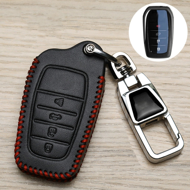 For Toyota Car Key Cover Multifunctional Keychain Anti-lost Number Plate, Style: D4 - HoMEdemic™ 