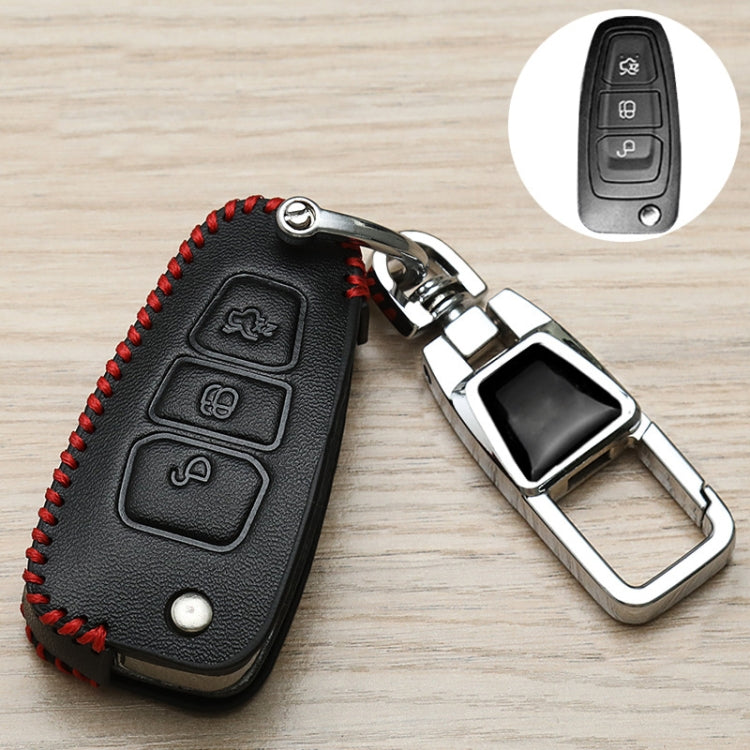 For Ford Car Key Cover Keychain Anti-lost Number Plate, Style: D - HoMEdemic™ 