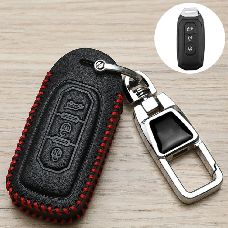 For Ford Car Key Cover Keychain Anti-lost Number Plate, Style: J - HoMEdemic™ 