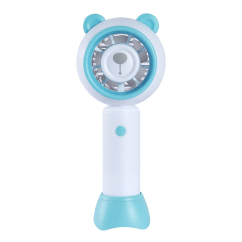 USB Handheld Fan Mini Portable Desktop Cute Cartoon Fan(Blue Bear) - HoMEdemic™ 