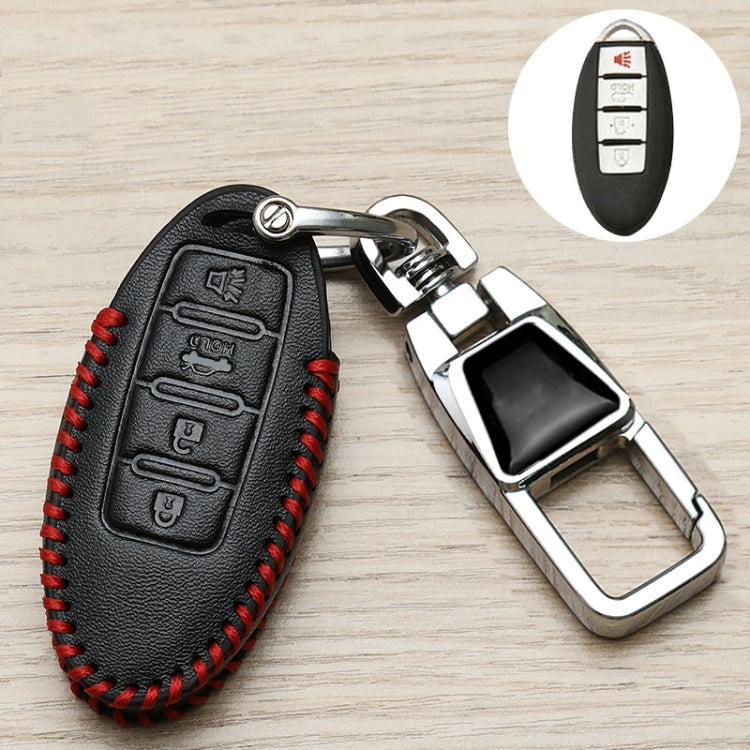 For Nissan Car Key Cover Keychain Anti-lost Number Plate, Style: C - HoMEdemic™ 
