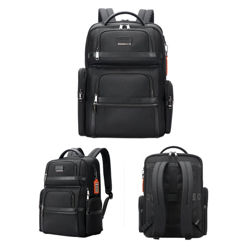 Bopai 61-121601 Large Capacity Waterproof Business Laptop Backpack With USB+Type-C Port(Black) - HoMEdemic™ 