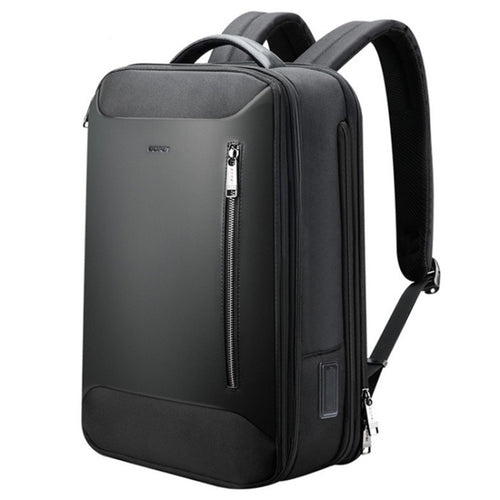 Bopai 61-19011 Large Capacity Waterproof Travel Laptop Backpack With USB+Type-C Port(Black) - HoMEdemic™ 