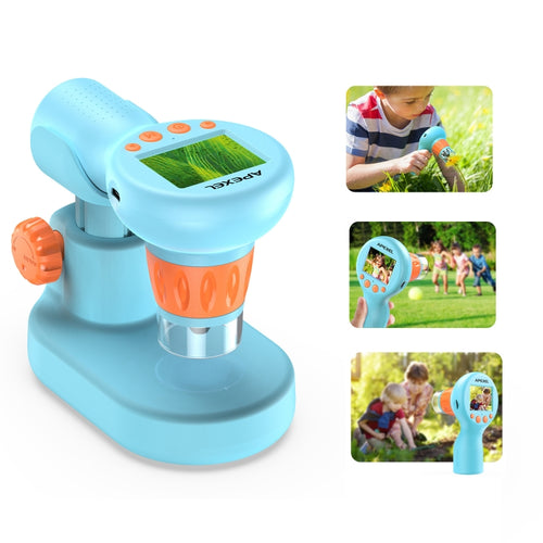 APEXEL MS201 800x 2.0-inch IPS Screen Kids Microscope Supports Taking Photos and Videos - HoMEdemic™ 