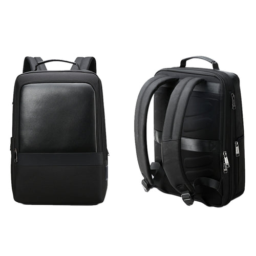 Bopai 61-26111 Large Capacity Business Commuter Laptop Backpack With USB+Type-C Port(Black) - HoMEdemic™ 