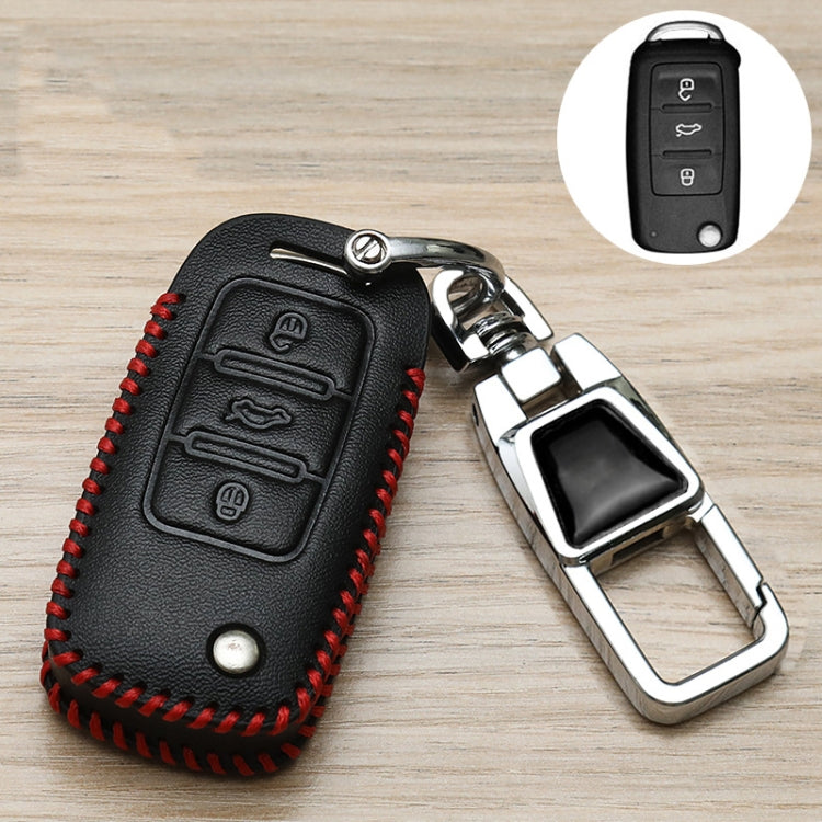 For Volkswagen Jetta Car Key Cover Multifunctional Keychain Anti-lost Number Plate(E) - HoMEdemic™ 