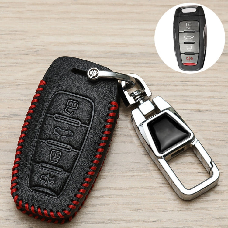 For Great Wall Haval Car Key Cover Multifunctional Keychain Anti-Lost Number Plate, Style: D - HoMEdemic™ 