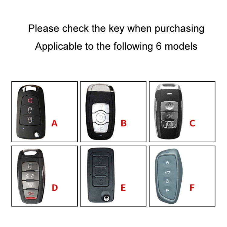 For Great Wall Haval Car Key Cover Multifunctional Keychain Anti-Lost Number Plate, Style: C - HoMEdemic™ 