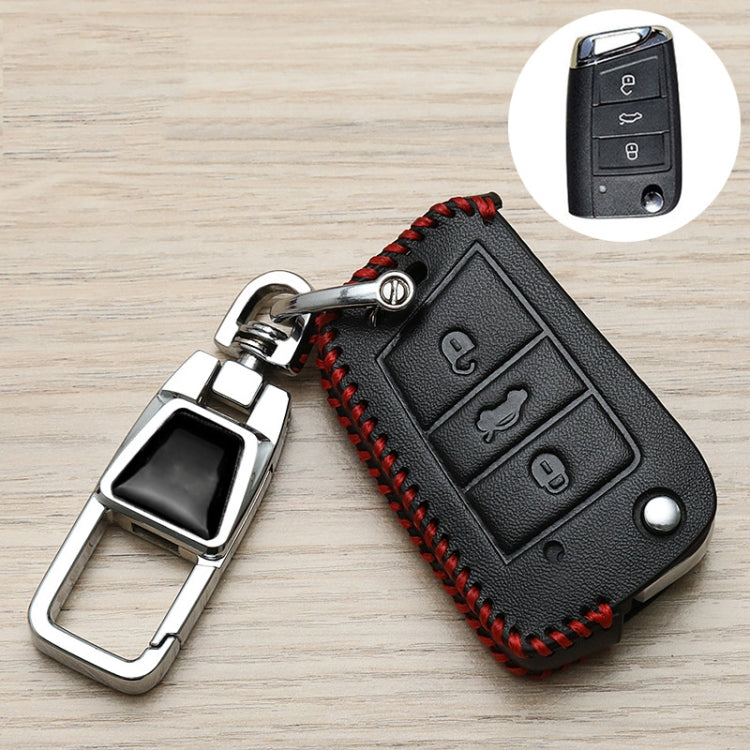 For Volkswagen Key Cover Multifunctional Keychain Anti-lost Number Plate, Style: B - HoMEdemic™ 