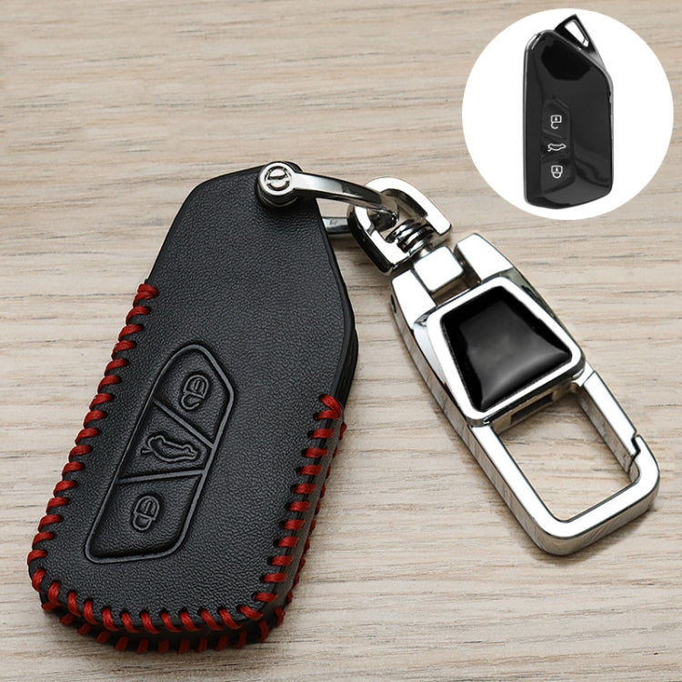 For Volkswagen Key Cover Multifunctional Keychain Anti-lost Number Plate, Style: H - HoMEdemic™ 