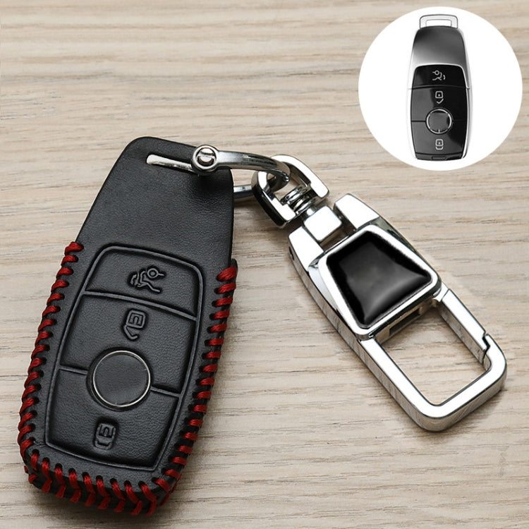 For Mercedes-Benz Car Key Cover Multifunctional Keychain Anti-lost Number Plate, Style: C - HoMEdemic™ 