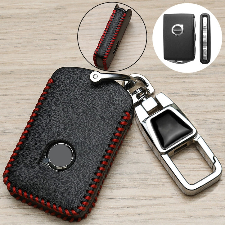 For Volvo Car Key Cover Multifunctional Keychain Anti-lost Number Plate(A) - HoMEdemic™ 
