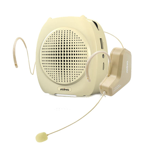 ASiNG S16  2.4G Wireless Voice Amplifier with Headset Microphone for Teachers Tour Guides Without Strap Chain - HoMEdemic™ 