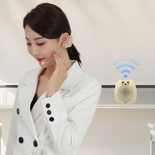 ASiNG S16  2.4G Wireless Voice Amplifier with Headset Microphone for Teachers Tour Guides With Strap Chain - HoMEdemic™ 