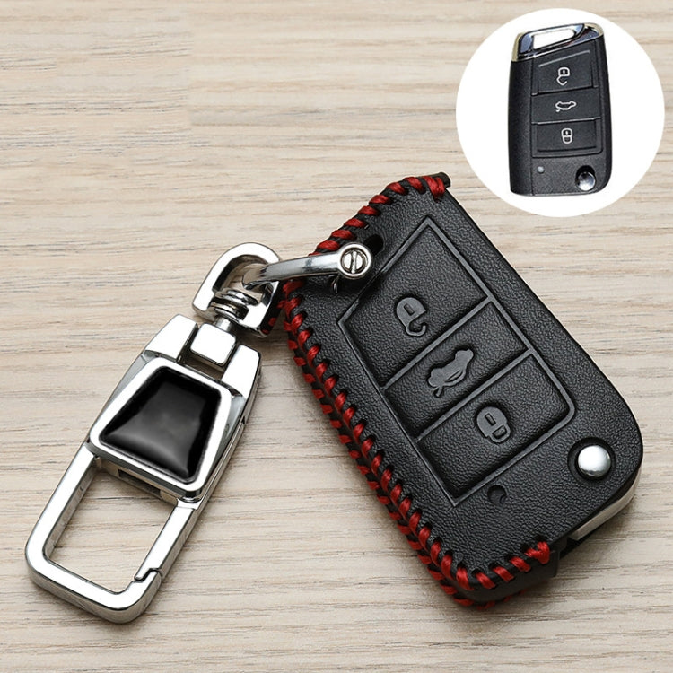 For Skoda Car Key Cover Multifunctional Keychain Anti-lost Number Plate(B) - HoMEdemic™ 