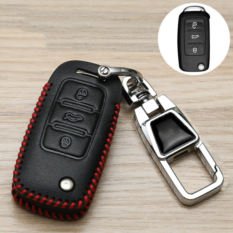 For Skoda Car Key Cover Multifunctional Keychain Anti-lost Number Plate(E) - HoMEdemic™ 