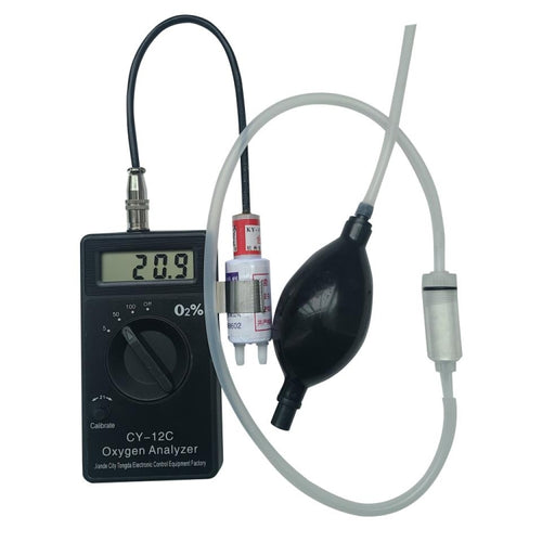 CY-12C Portable Oxygen Analyzer Full Range Oxygen Measurement Device - HoMEdemic™ 