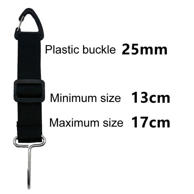A62 Automobile Stroller Storage Hooks Car Multifunctional Seat Rear Hangers(Black) - HoMEdemic™ 