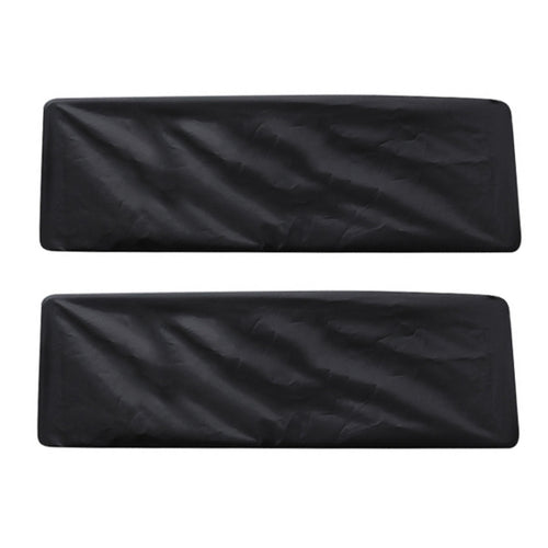 1pair Dustproof Waterproof Thickened Oxford Cloth License Plate Cover(Black) - HoMEdemic™ 