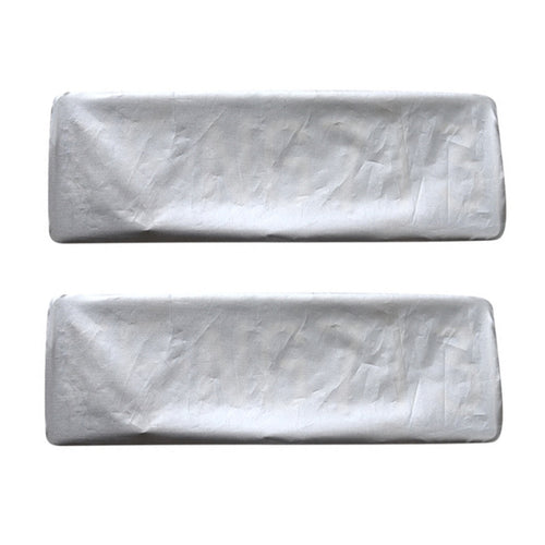 1pair Dustproof Waterproof Thickened Oxford Cloth License Plate Cover(Silver) - HoMEdemic™ 