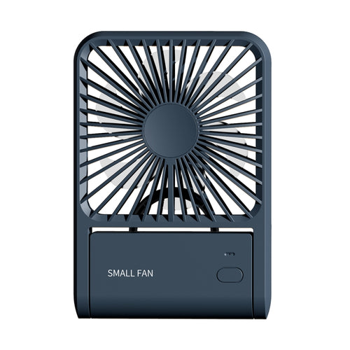 HX-123 USB Charging Wall-mounted Desktop Folding Thin and Light Small Fan(Blue) - HoMEdemic™ 