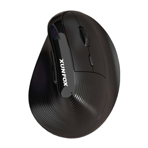 XUNSVFOX H5 Upright Vertical Dual Mode Mouse Rechargeable Wireless Business Office Mouse(Black) - HoMEdemic™ 