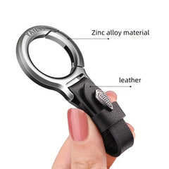 YAILIS Zinc Alloy Car Keychain Multi-functional Belt Hook Key Holder For Men & Women(Quartz Black) - HoMEdemic™ 