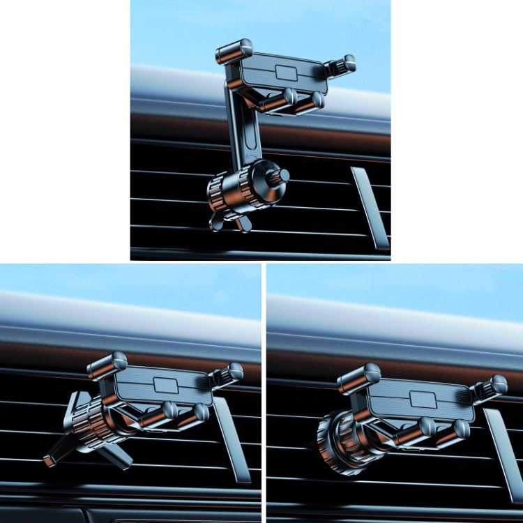 Car Mobile Phone Holder Navigation Air Outlet Support Fixed Bracket(Metal Hook) - HoMEdemic™ 