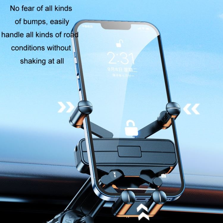 Car Mobile Phone Holder Navigation Air Outlet Support Fixed Bracket(Metal Hook) - HoMEdemic™ 
