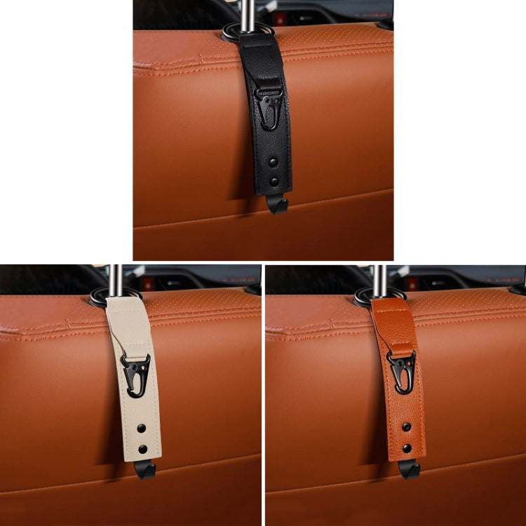 Car Seat Back Multifunctional Storage Metal Hook(Black) - HoMEdemic™ 