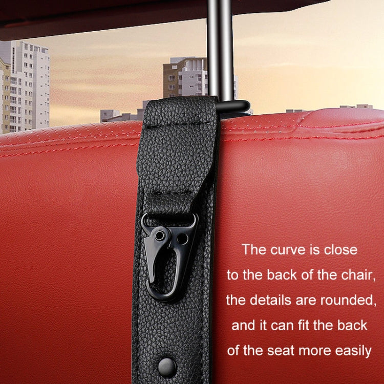 Car Seat Back Multifunctional Storage Metal Hook(Black) - HoMEdemic™ 