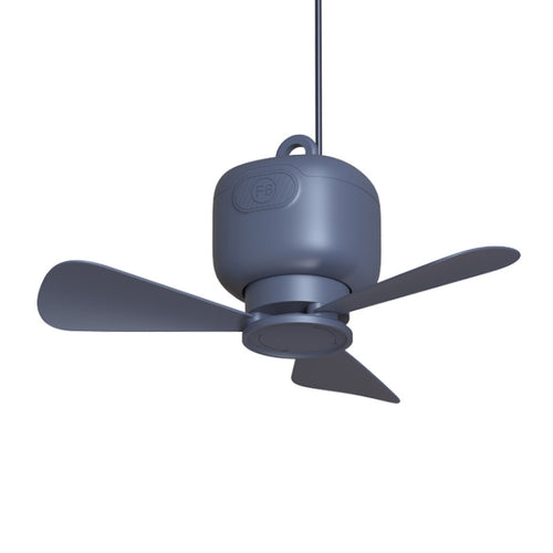 USB Plug-in Version Small Ceiling Fan Camping Outdoor Portable Hanging Fan(Blue) - HoMEdemic™ 