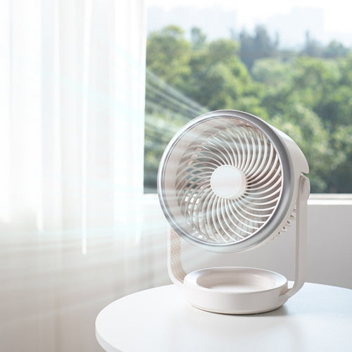 Air Circulating Fan USB Charging Desktop Quiet Fan(White) - HoMEdemic™ 