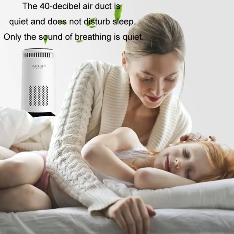 Car Negative Ion Air Purifier Odor Removal Aromatherapy(Black) - HoMEdemic™ 