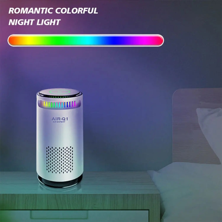 Car Negative Ion Air Purifier Odor Removal Aromatherapy(White) - HoMEdemic™ 