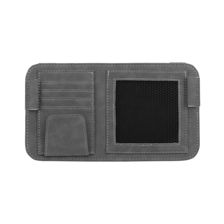 Car Sun Visor Bill Holder Glasses Clip Storage Bag(Grey) - HoMEdemic™ 