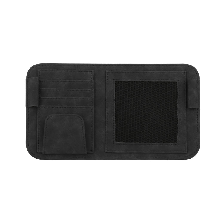 Car Sun Visor Bill Holder Glasses Clip Storage Bag(Black) - HoMEdemic™ 