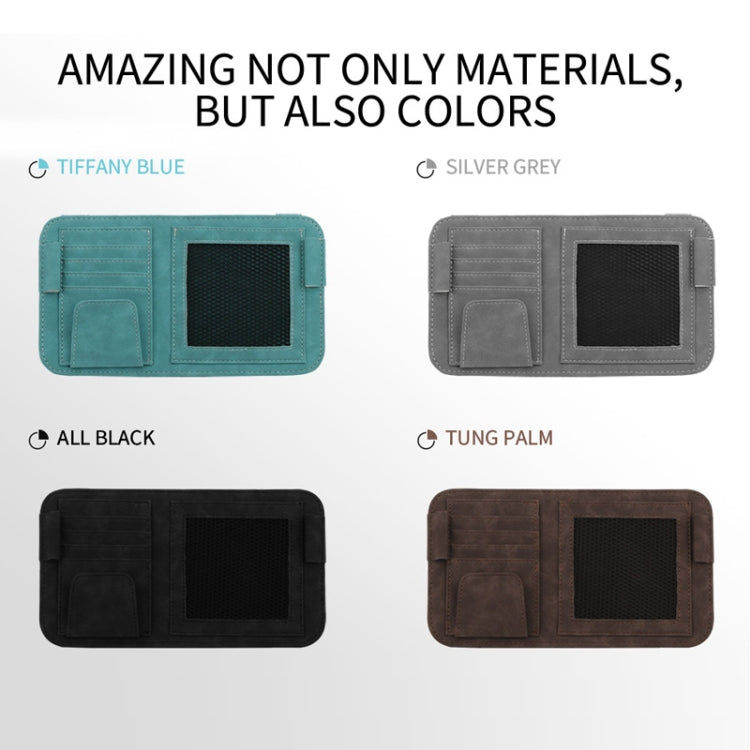Car Sun Visor Bill Holder Glasses Clip Storage Bag(Black) - HoMEdemic™ 