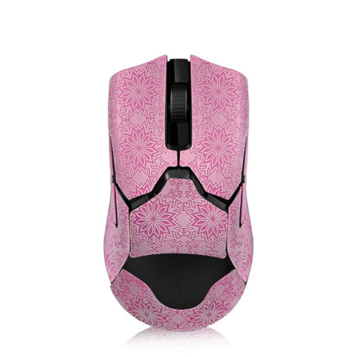 Snowflake Pattern Anti-slip Mouse Stickers For Razer Viper Ultimate Pink Full Surround - HoMEdemic™ 