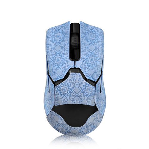 Snowflake Pattern Anti-slip Mouse Stickers For Razer Viper Ultimate Blue Full Surround - HoMEdemic™ 