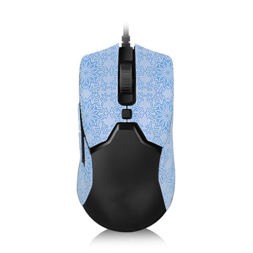 Snowflake Pattern Anti-slip Mouse Stickers For Razer Viper Mini Blue Half Surround - HoMEdemic™ 