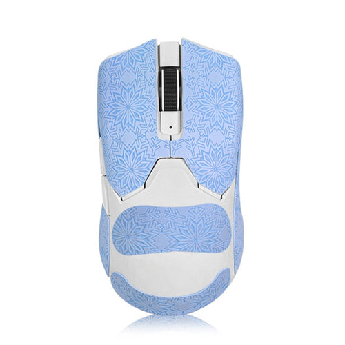 Snowflake Pattern Anti-slip Mouse Stickers For Razer Viper V2 Pro Blue Full Surround - HoMEdemic™ 