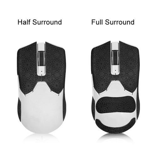 Snowflake Pattern Anti-slip Mouse Stickers For Razer Viper Mini Blue Half Surround - HoMEdemic™ 