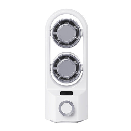 Intelligent Digital Display 100-Speed Stepless Speed Desktop Shaking Head Tower Fan(White) - HoMEdemic™ 