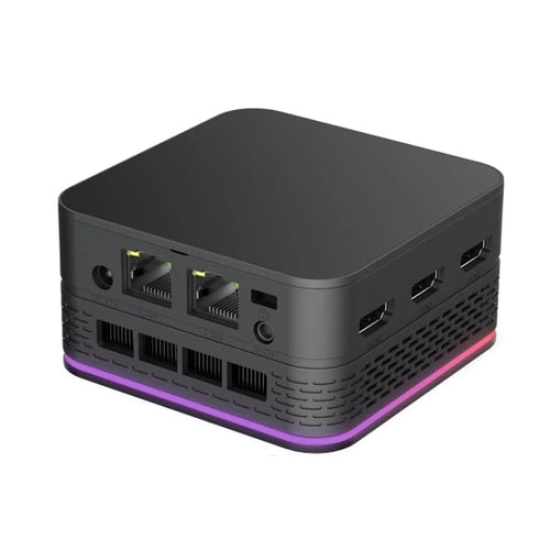 T9 Plus N100 DDR5 8G+0G US Plug 12th Alder Lake Dual Gigabit LAN+3 HDMI 4K HD Pocket Mini PC - HoMEdemic™ 