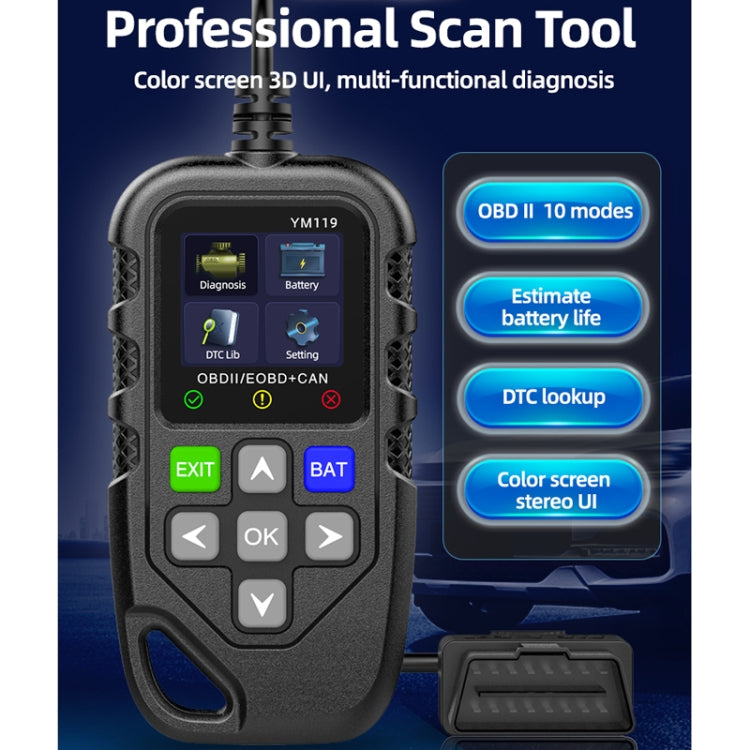 Car Engine Fault Error Code Detection Battery Detector - HoMEdemic™ 