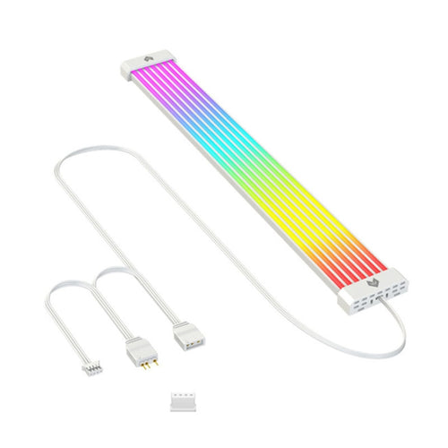 AOSOR AL300 Computer Glow Line ARGB Neon Cable Motherboard Chassis Light Strip Light Board Decoration(White) - HoMEdemic™ 