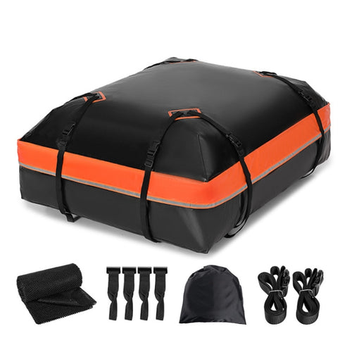 15 Cubic Feet Waterproof Car Roof Storage Luggage Bag(Black) - HoMEdemic™ 