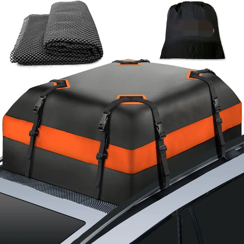 15 Cubic Feet Waterproof Car Roof Storage Luggage Bag(Black) - HoMEdemic™ 